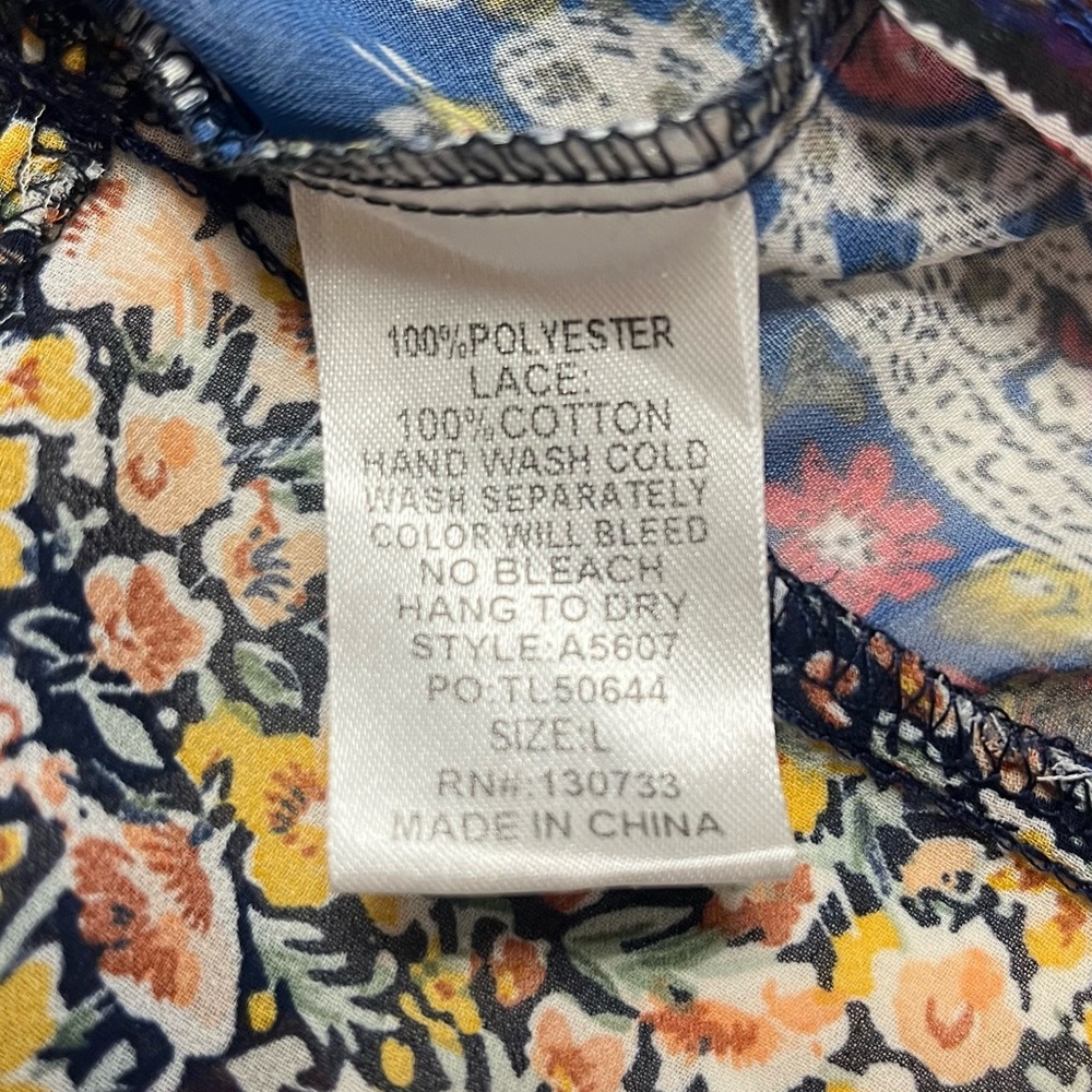 Umgee‎ Multicolor Floral Dress - Picture 6 of 9
